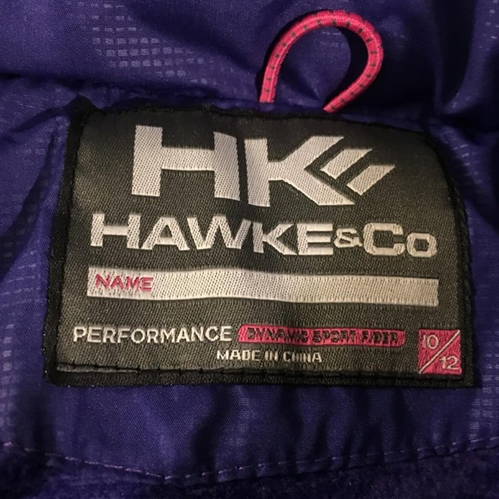 Girls Hawk & Company Winter jacket size 10/12 New